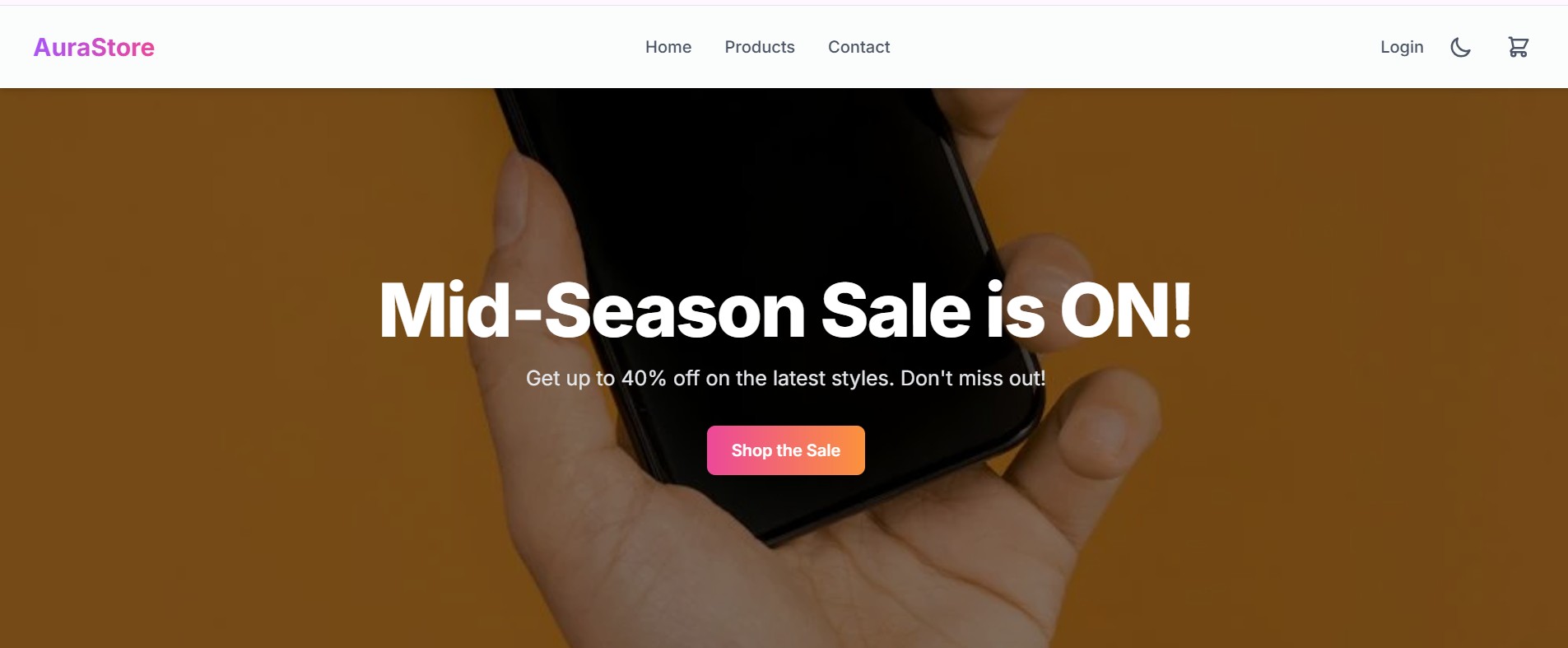 E-Commerce Website